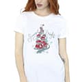 Pikkukuva 3 / 4: Disney Womens/Ladies The Nightmare Before Christmas Scary & Bright Cotton Boyfriend T-Shirt