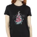 Pikkukuva 3 / 4: Disney Womens/Ladies The Nightmare Before Christmas Scary & Bright Cotton Boyfriend T-Shirt