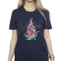 Pikkukuva 3 / 4: Disney Womens/Ladies The Nightmare Before Christmas Scary & Bright Cotton Boyfriend T-Shirt