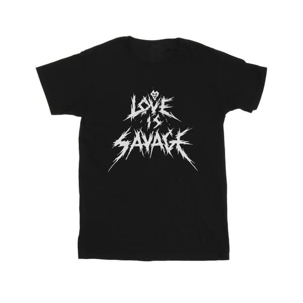 Disney Girls Villains Love Is Savage T-shirt i bomull