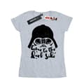 Miniatyrbild 1 av 5: Star Wars Dam/Lady Darth Vader Come To The Dark Side - T-shirt i bomull med skiss
