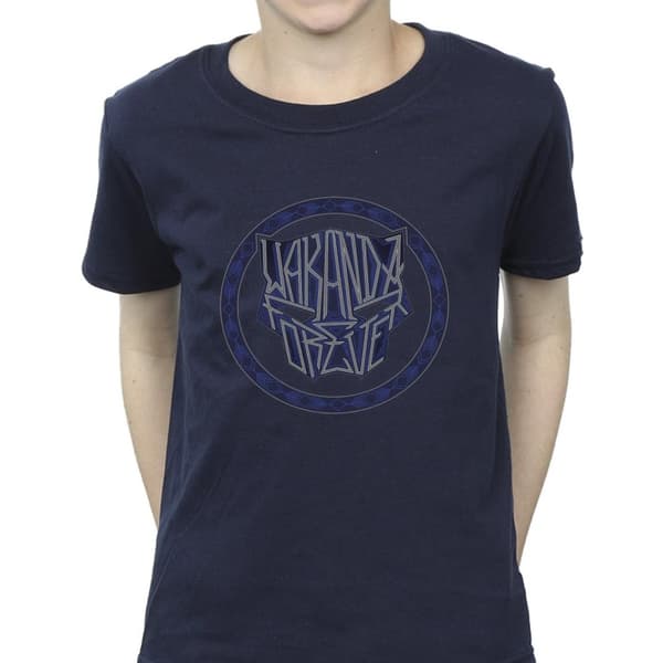 Marvel Wakanda Forever Tribal Icon T-shirt för pojkar