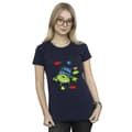 Miniatyrbild 2 av 3: Disney Dam/Tjej Toy Story Juleljus Aliens T-shirt i bomull