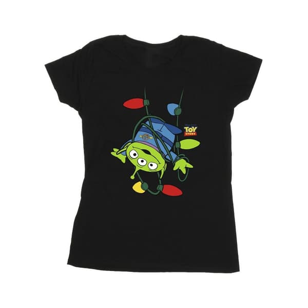 Disney Dam/Tjej Toy Story Juleljus Aliens T-shirt i bomull
