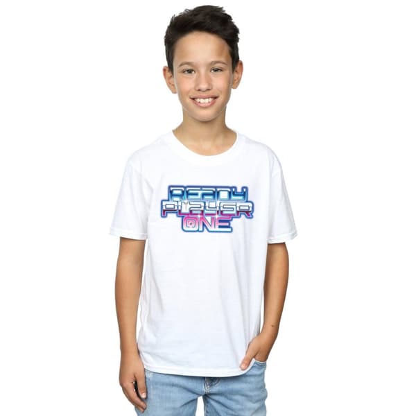 Ready Player One T-shirt med gradientlogotyp för pojkar