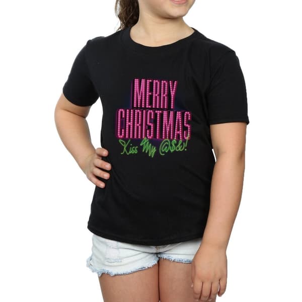 National Lampoon´s Christmas Vacation Girls Kiss My Ass Cotton T-Shirt