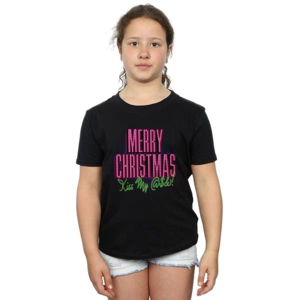 National Lampoon´s Christmas Vacation Girls Kiss My Ass Cotton T-Shirt