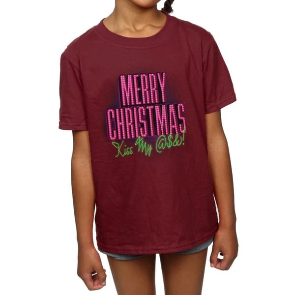 National Lampoon´s Christmas Vacation Girls Kiss My Ass Cotton T-Shirt