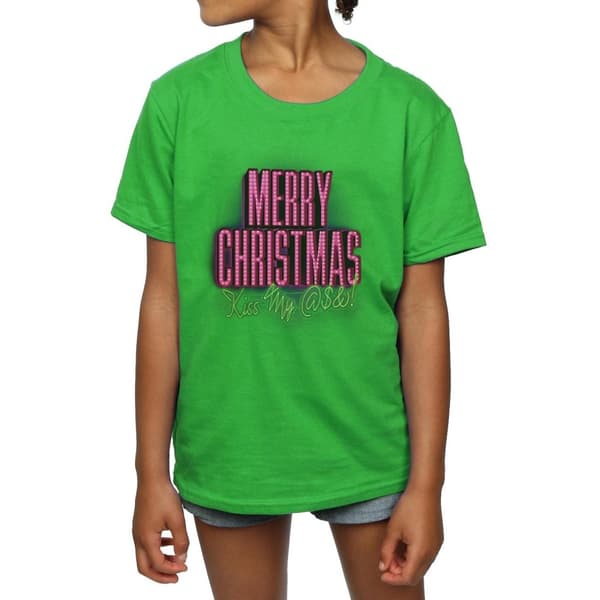 National Lampoon´s Christmas Vacation Girls Kiss My Ass Cotton T-Shirt
