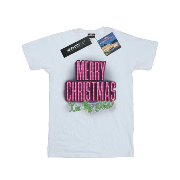 National Lampoon´s Christmas Vacation Girls Kiss My Ass Cotton T-Shirt