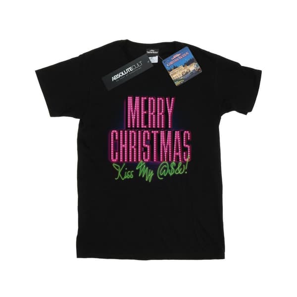 National Lampoon´s Christmas Vacation Girls Kiss My Ass Cotton T-Shirt
