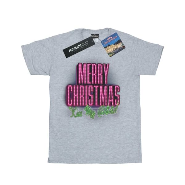National Lampoon´s Christmas Vacation Girls Kiss My Ass Cotton T-Shirt