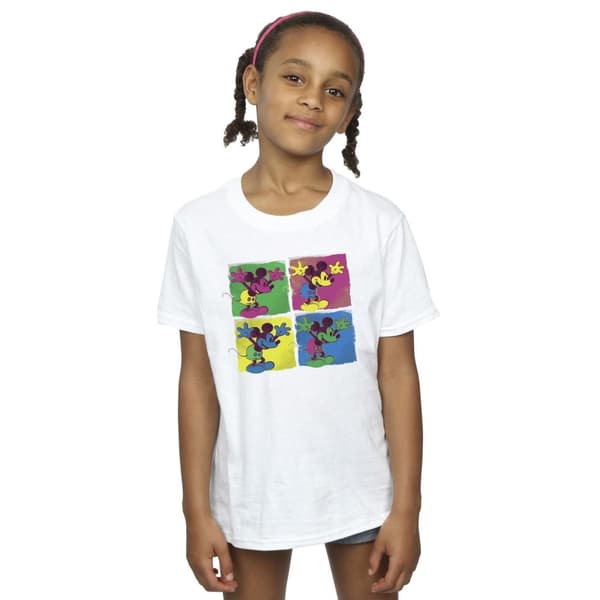 Disney Musse Pigg Pop Art T-shirt i bomull för flickor