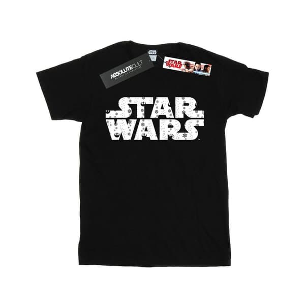 Star Wars Dam/Tjej - Boyfriend-t-shirt i bomull med jullogo