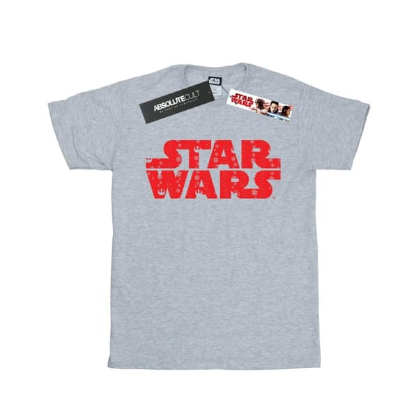 Star Wars Dam/Tjej - Boyfriend-t-shirt i bomull med jullogo