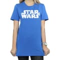 Miniatyrbild 3 av 5: Star Wars Dam/Tjej - Boyfriend-t-shirt i bomull med jullogo