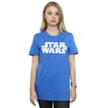 Miniatyrbild 2 av 5: Star Wars Dam/Tjej - Boyfriend-t-shirt i bomull med jullogo