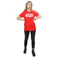 Miniatyrbild 4 av 5: Star Wars Dam/Tjej - Boyfriend-t-shirt i bomull med jullogo
