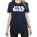 Miniatyrbilde 3 av 5: Star Wars Womens/Ladies Christmas Logo Cotton Boyfriend T-Shirt