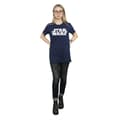 Miniatyrbilde 4 av 5: Star Wars Womens/Ladies Christmas Logo Cotton Boyfriend T-Shirt
