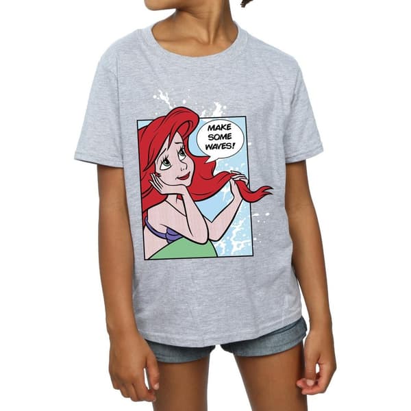 Disney Princess Ariel Pop Art T-shirt i bomull för flickor