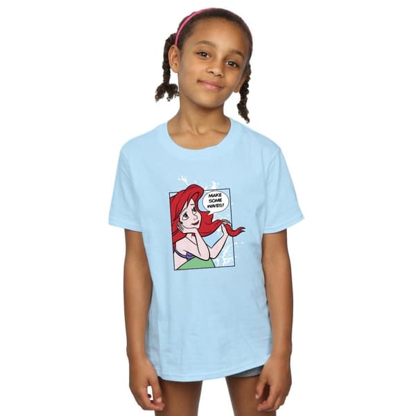Disney Princess Ariel Pop Art T-shirt i bomull för flickor