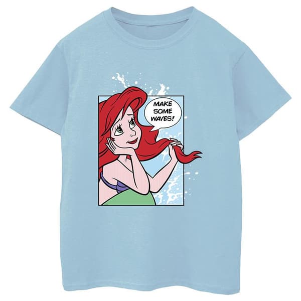 Disney Princess Ariel Pop Art T-shirt i bomull för flickor
