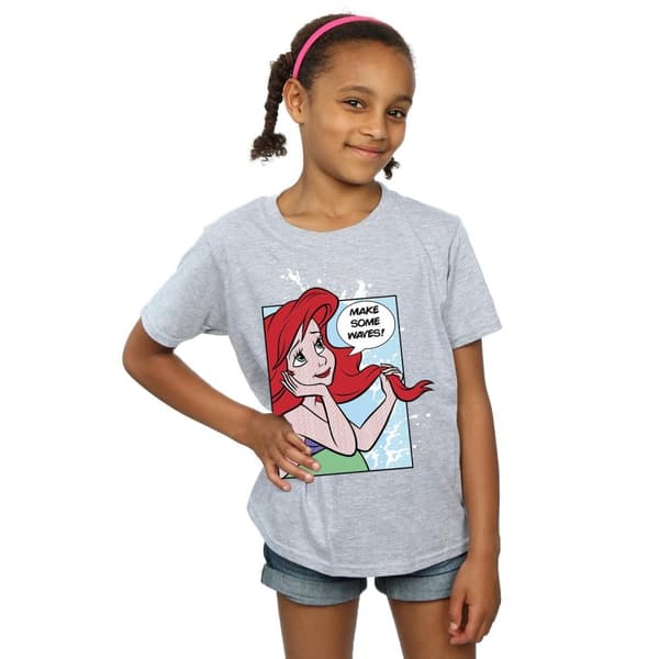 Disney Princess Ariel Pop Art T-shirt i bomull för flickor