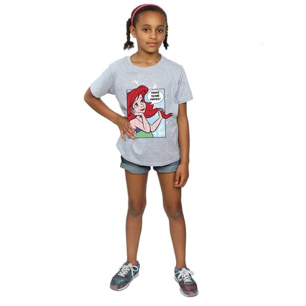 Disney Princess Ariel Pop Art T-shirt i bomull för flickor