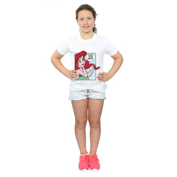 Disney Princess Ariel Pop Art T-shirt i bomull för flickor