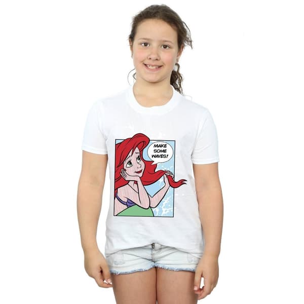 Disney Princess Ariel Pop Art T-shirt i bomull för flickor