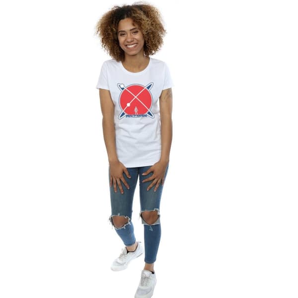 Marvel Womens/Ladies Ant-Man Planet Logo Cotton T-Shirt