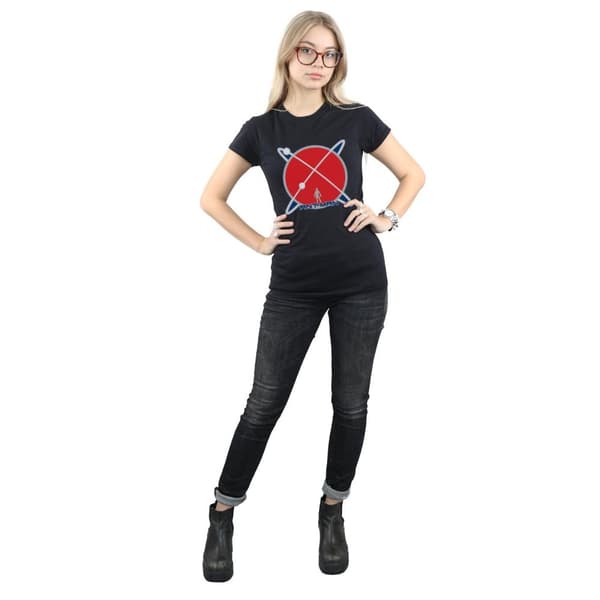Marvel Womens/Ladies Ant-Man Planet Logo Cotton T-Shirt