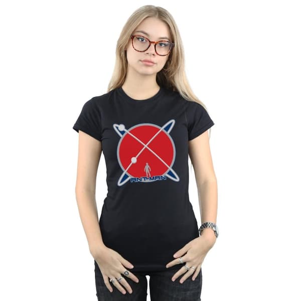 Marvel Womens/Ladies Ant-Man Planet Logo Cotton T-Shirt