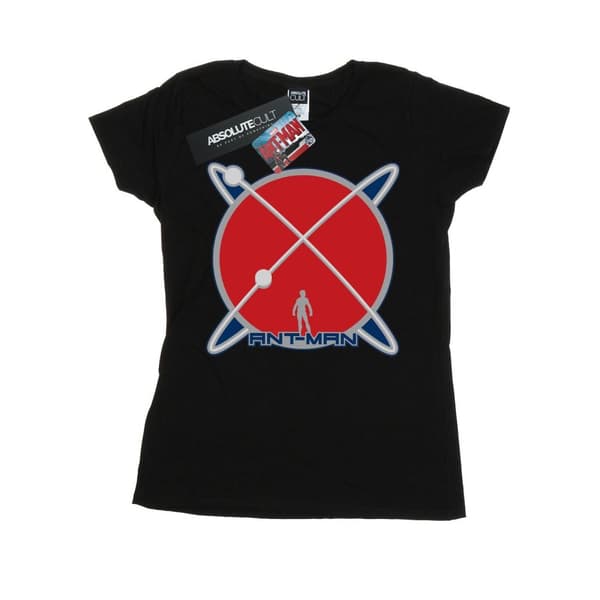 Marvel Womens/Ladies Ant-Man Planet Logo Cotton T-Shirt