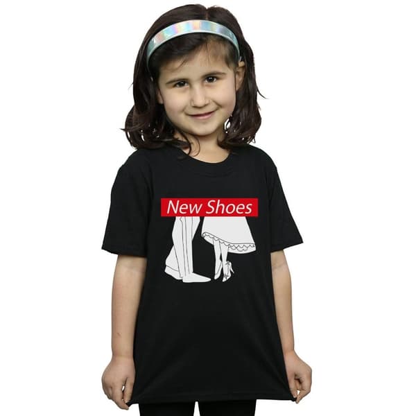 Disney Princess Cinderella - T-shirt i bomull med nya skor för flickor