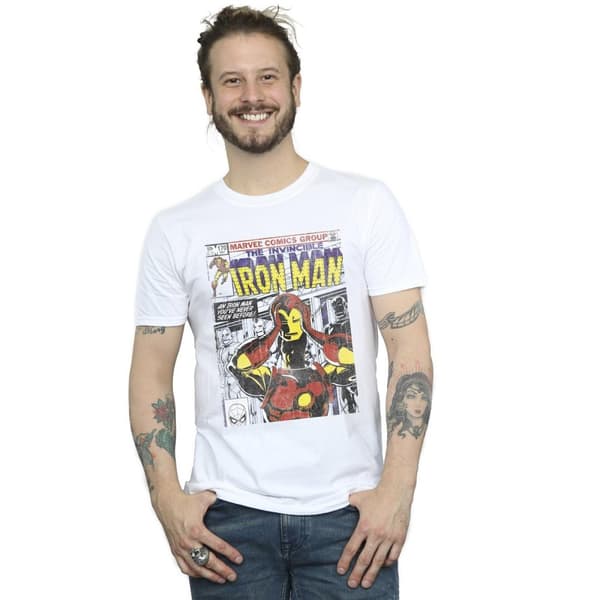 Marvel T-shirt utan huvudutrustning för herr Iron Man