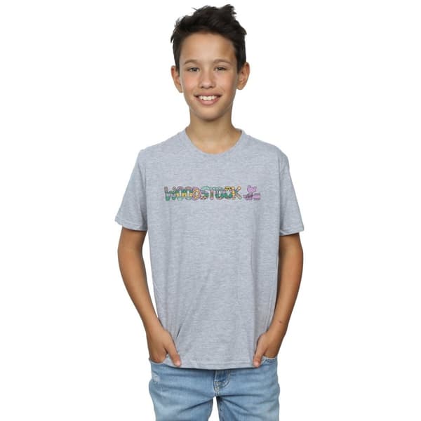 Woodstock Boys Aztec Logo T-Shirt