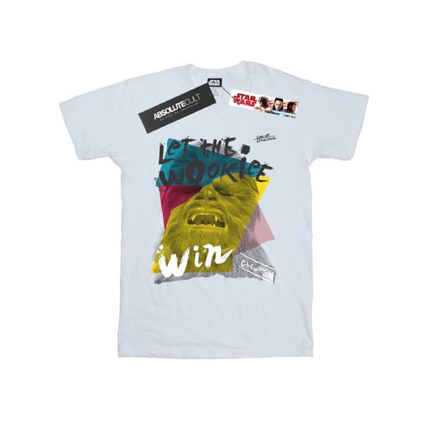 Star Wars Girls Let The Wookiee Win Cotton T-Shirt