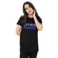Miniatyrbilde 2 av 3: Star Wars Womens/Ladies Neon Logo Cotton Boyfriend T-Shirt