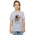 Miniatyrbilde 2 av 5: Star Wars Girls The Last Jedi Poe Dameron Brushed Cotton T-Shirt