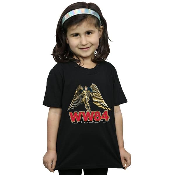DC Comics Girls Wonder Woman 84 Golden Armour Cotton T-Shirt