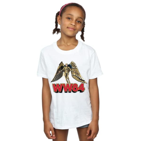 DC Comics Girls Wonder Woman 84 Golden Armour Cotton T-Shirt