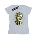 Miniatyrbilde 1 av 5: Marvel Womens/Ladies Avengers Infinity War Thanos Fist Cotton T-Shirt