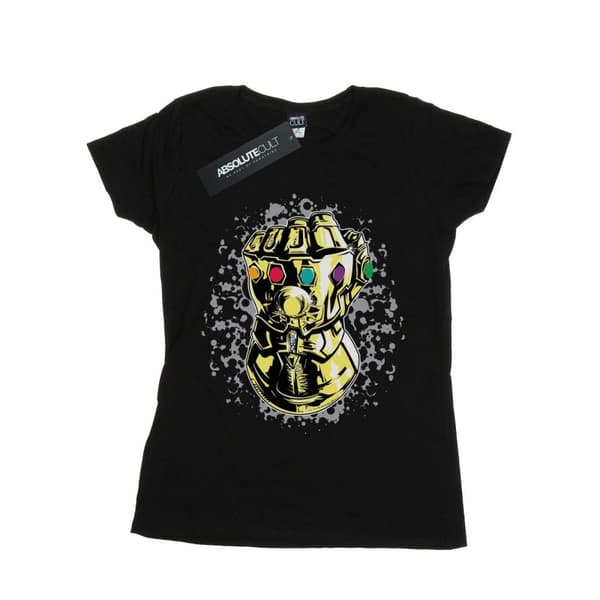 Marvel Womens/Ladies Avengers Infinity War Thanos Fist Cotton T-Shirt