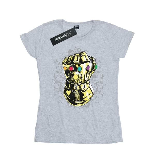 Marvel Womens/Ladies Avengers Infinity War Thanos Fist Cotton T-Shirt