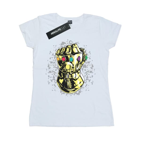 Marvel Womens/Ladies Avengers Infinity War Thanos Fist Cotton T-Shirt