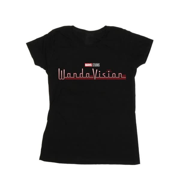 Marvel Womens/Ladies WandaVision Logo Cotton T-Shirt