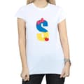 Miniatyrbild 3 av 5: Disney Dam/Lady Alphabet S Is For Snow Vit bomulls-T-shirt