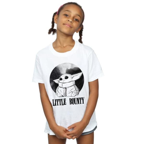 Star Wars Girls The Mandalorian Little Bounty Cotton T-Shirt